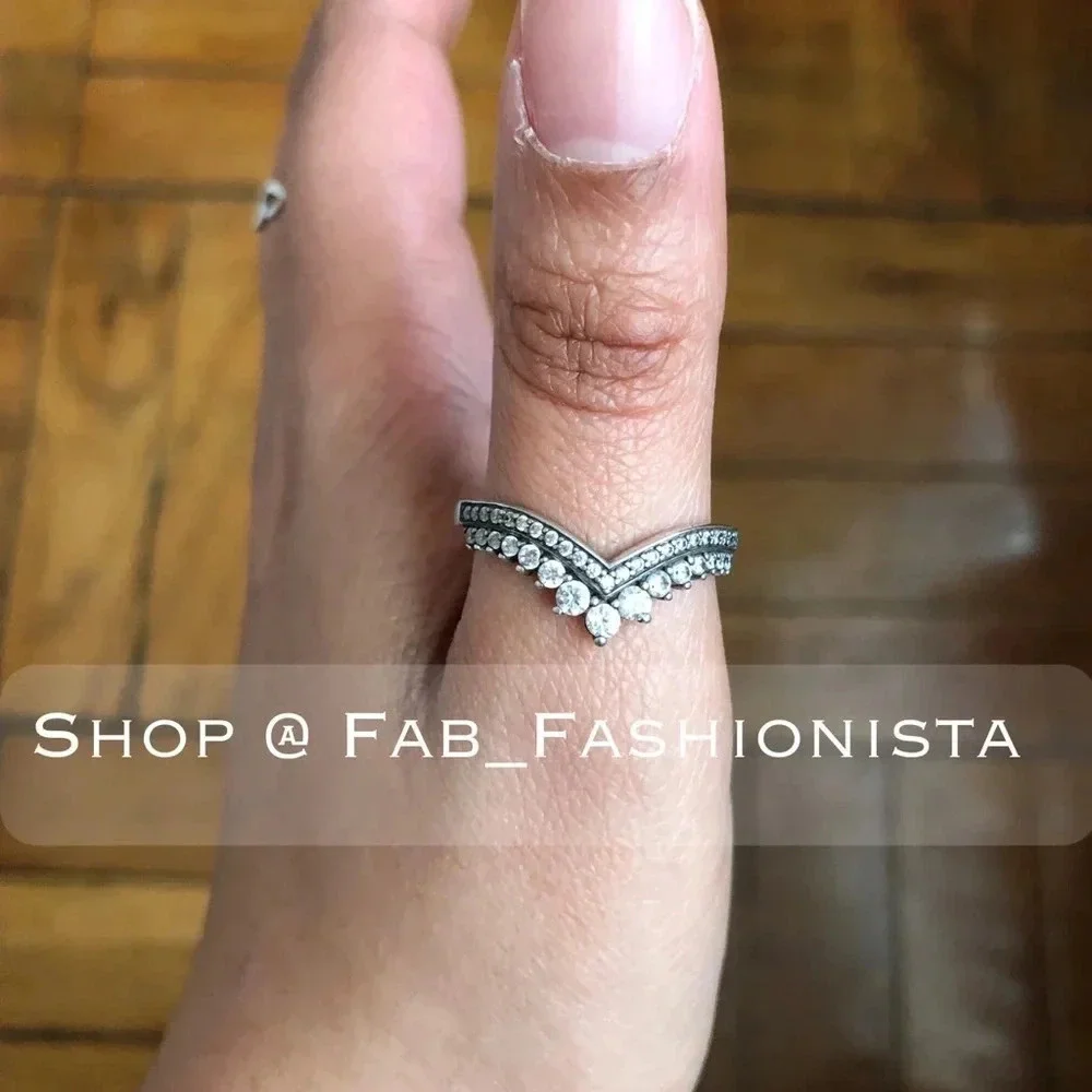 Pandora sterling silver ring size 48 4.5